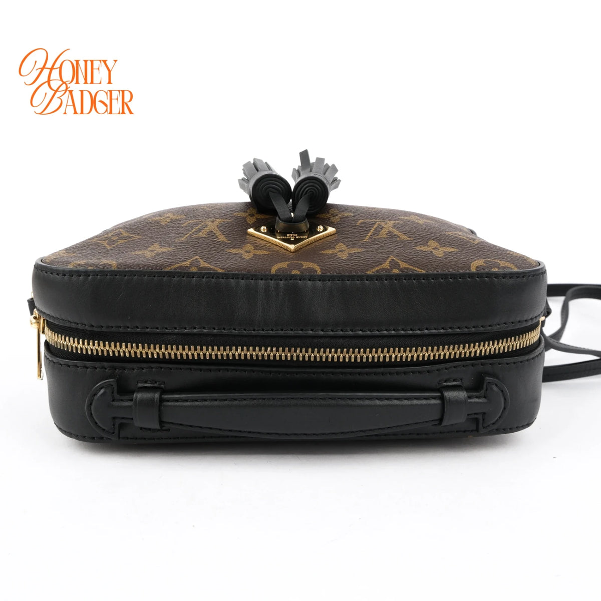 Louis Vuitton Saintonge Monogram Canvas/Black Rank A