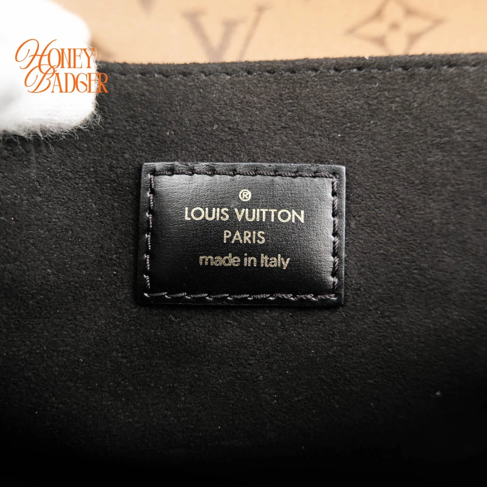 Louis Vuitton Pochette Métis Monogram Reverse Canvas Brown Rank A