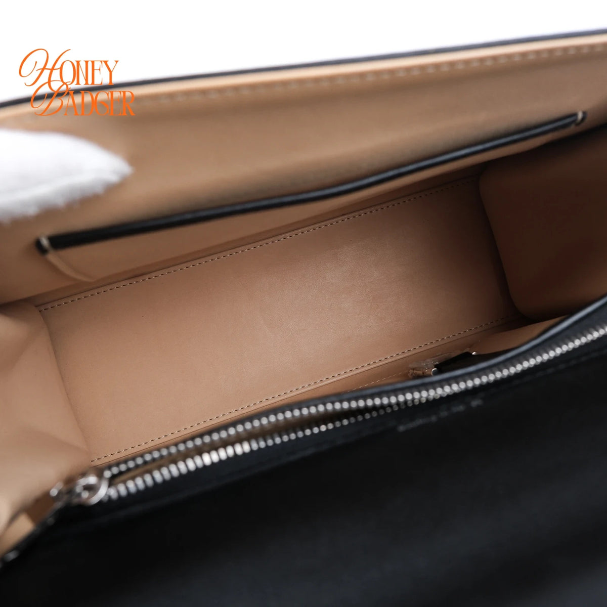 Delvaux Tempête MM Black Calfskin 2Way Top Handle Shoulder Bag Rank A