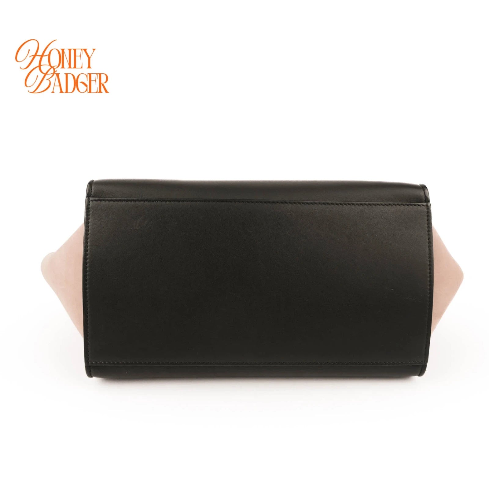 Céline Trapeze Medium Tricolor Leather Beige Black 2WAY Bag