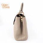 Louis Vuitton Capucines BB Taurillon Leather Galet Gray Gold Hardware Rank A