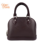 Louis Vuitton Alma BB Epi Leather Quetsche Silver Hardware Rank AB