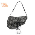 Dior Saddle Bag Oblique Black