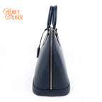 Louis Vuitton Alma PM Epi Leather Navy Silver Hardware Rank A