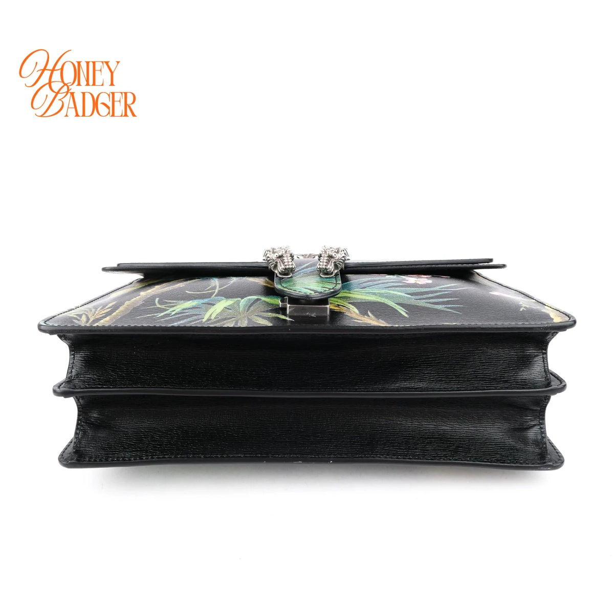 Gucci Dionysus Medium Tropical Print Leather Chain Shoulder Bag Rank A