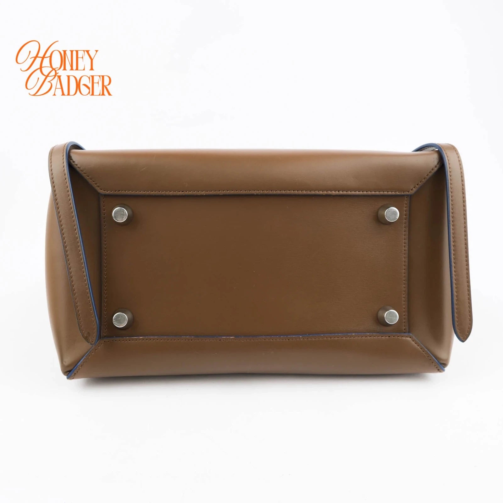 Celine Belt Bag Mini Smooth Leather Brown Rank A