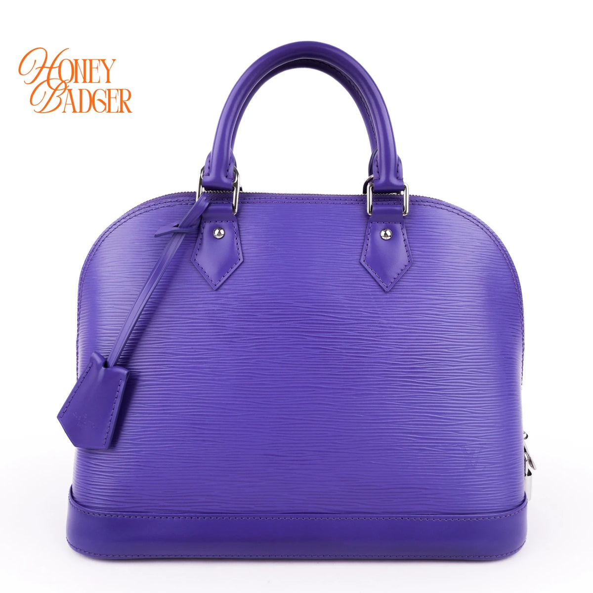 Louis Vuitton Alma MM Epi Figue Purple Rank AB