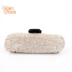 Fendi Baguette 26424 Beaded Embroidery Off-White/Dark Brown Rank B