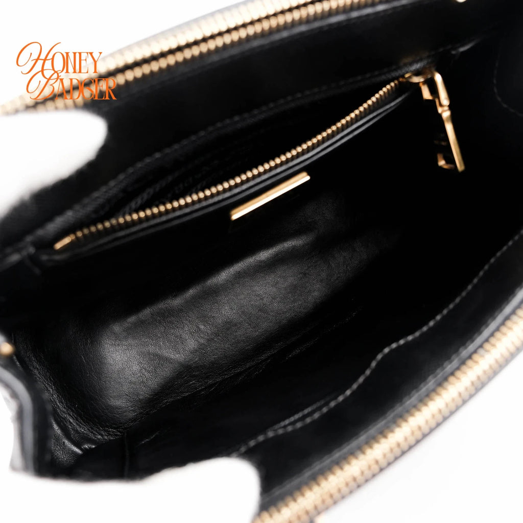 Prada Galleria Small Saffiano Leather Black Rank A