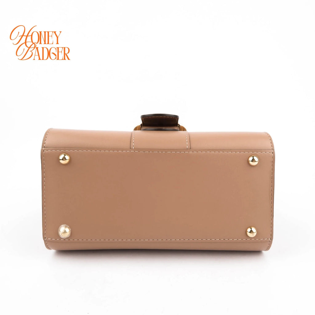 Delvaux Brillant Mini Smooth Leather Brown Rank A