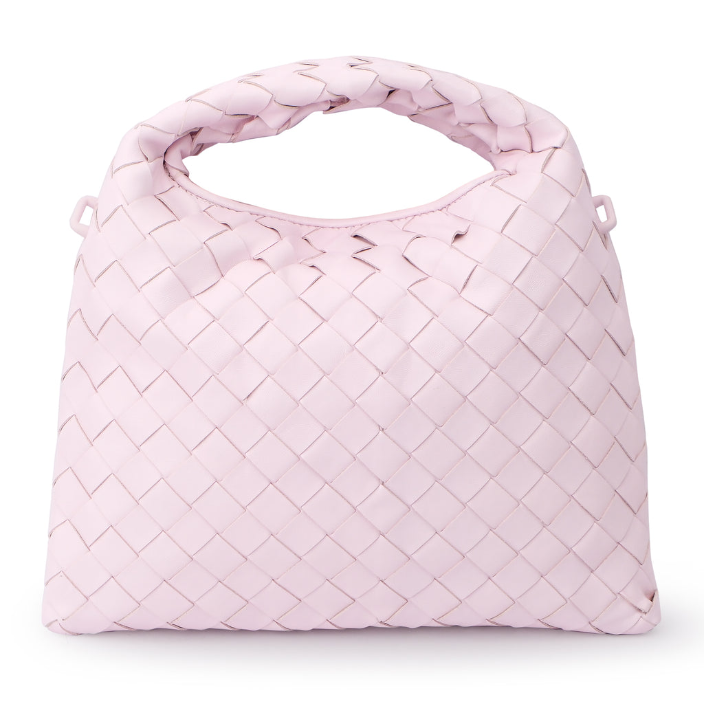 UNUSED ITEM | Bottega Veneta Mini Hop Intrecciato Leather 2-Way Shoulder Bag  Pink