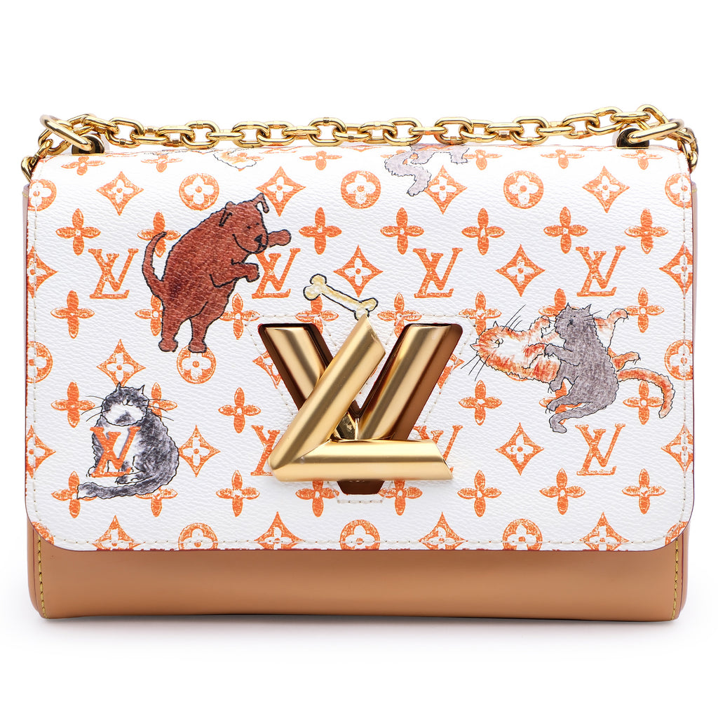 Louis Vuitton Catogram Twist MM Bag M44460