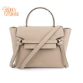 Celine Belt Bag Medium Beige Leather 2Way Handbag Rank A