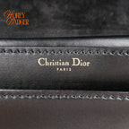 Dior J’Adior Medium Flap Bag Black Calfskin Gold Hardware Rank A