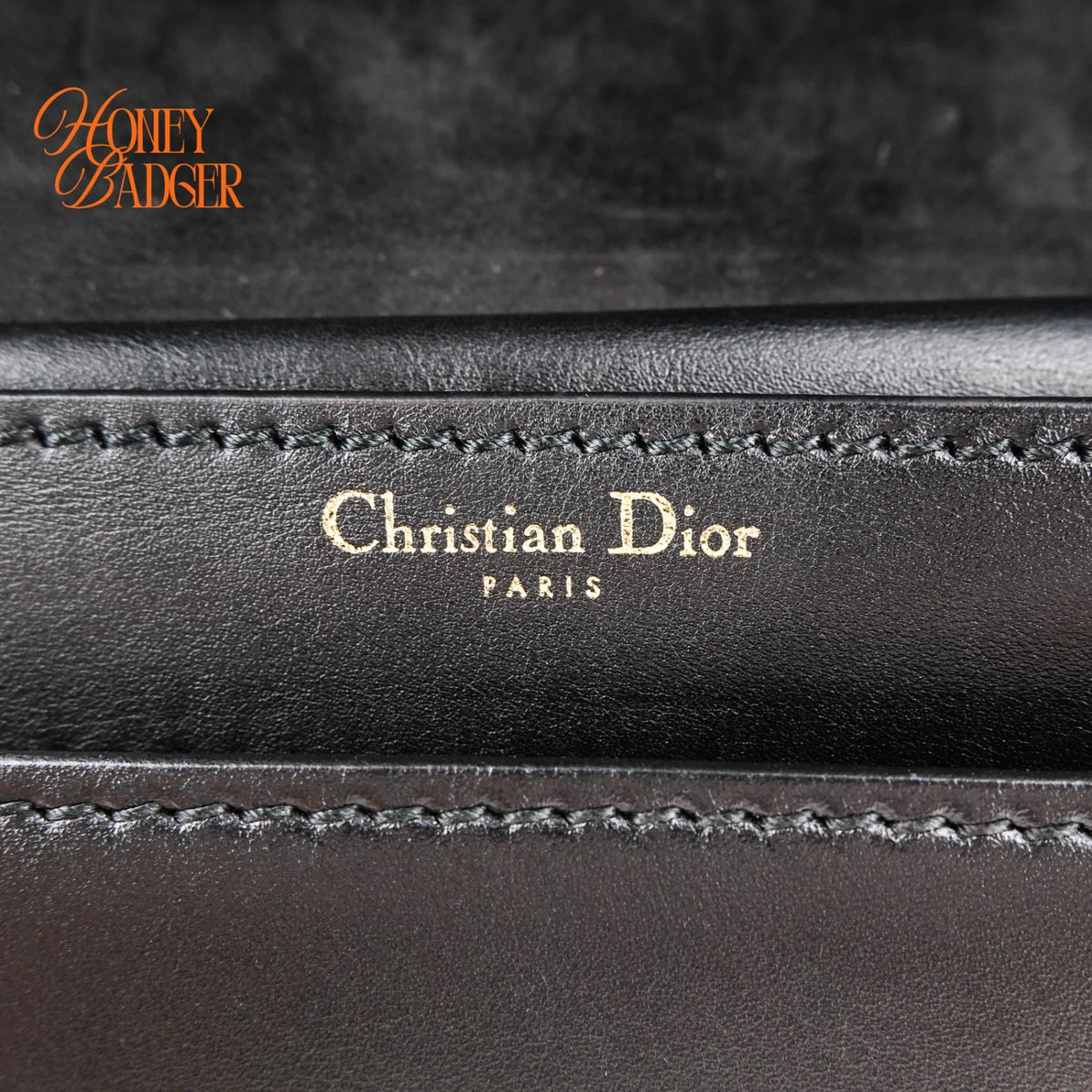 Dior J’Adior Medium Flap Bag Black Calfskin Gold Hardware Rank A