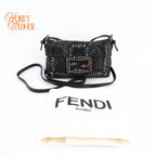 Fendi Baguette Mini Black Leather Rank A