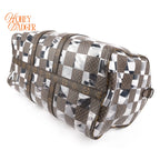 Louis Vuitton Keepall Bandoulière 50 Monogram Chess Brown/Clear Rank A