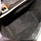 Celine Nano Belt Bag Grained Calfskin Black Gold Hardware Rank A