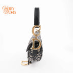 Dior Saddle Small Oblique Jacquard Blue Rank A