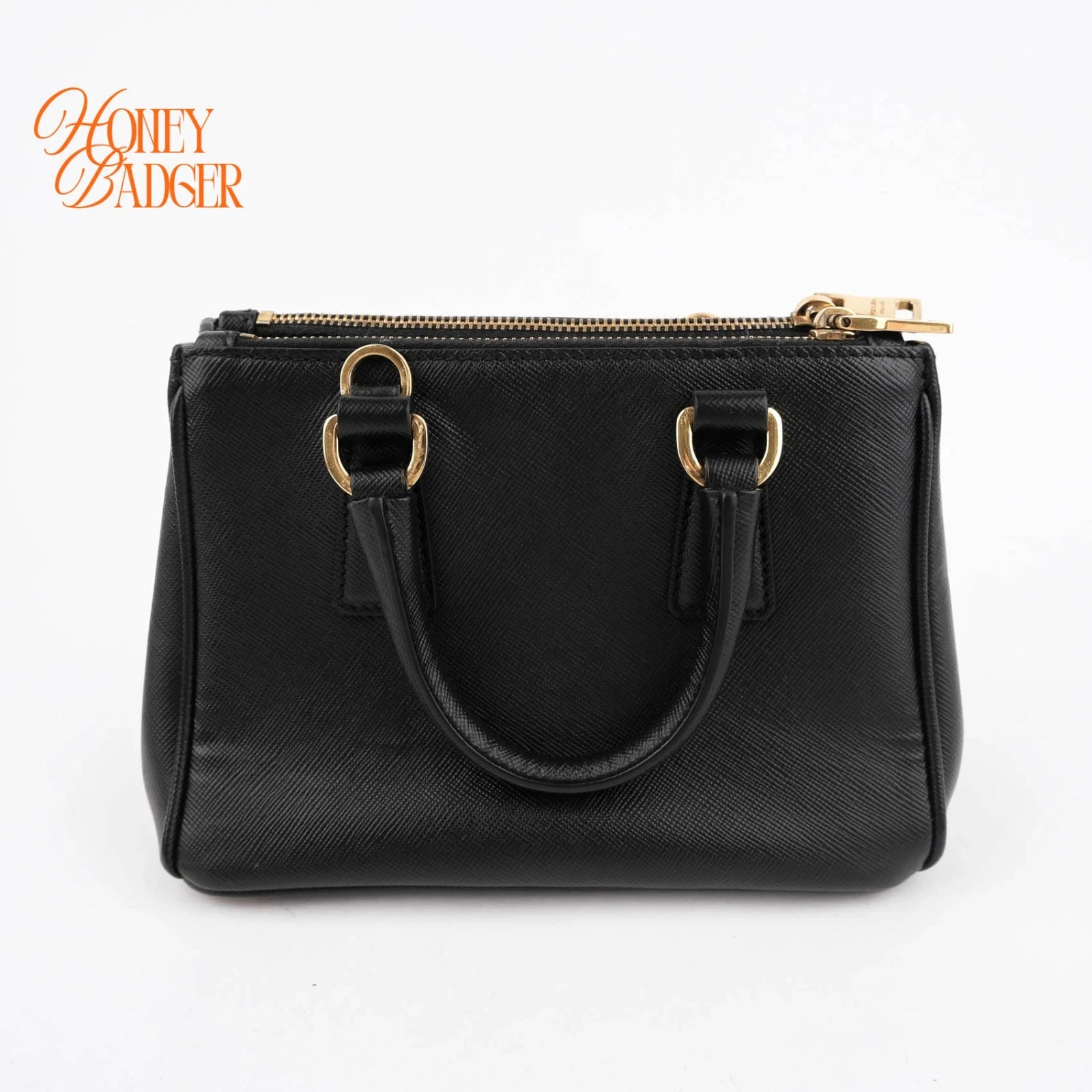 Prada Galleria Mini Saffiano Black