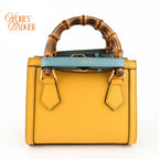 Gucci Diana Mini Leather Yellow Rank S