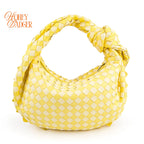 Bottega Veneta Jodie Medium Yellow Intrecciato Rank S