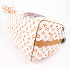 Louis Vuitton x Grace Coddington Speedy Bandoulière 30 Catogram White Orange Rank S