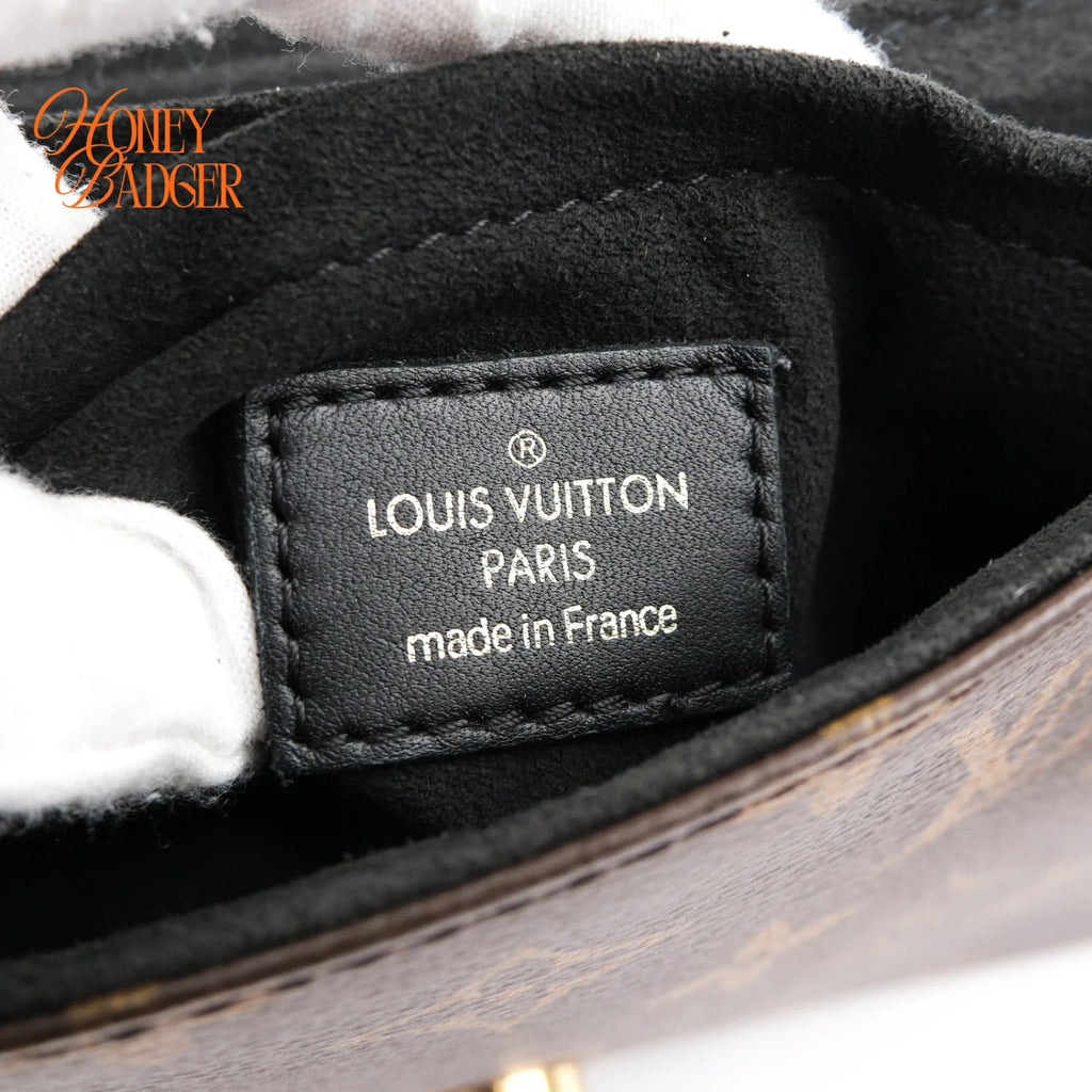 Louis Vuitton Rocky BB Monogram Canvas/Black Leather Rank A