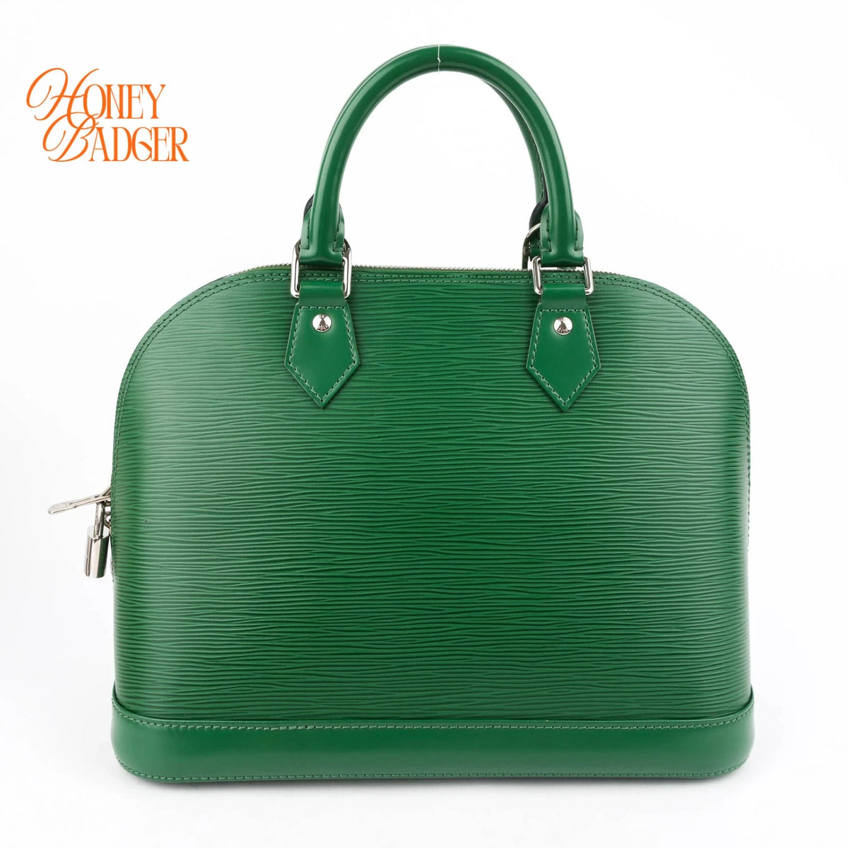 Louis Vuitton Alma PM Epi Leather Menthe Green Silver Hardware Rank A