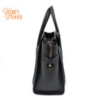 Celine Luggage Micro Smooth Leather Black Gold Hardware Rank A