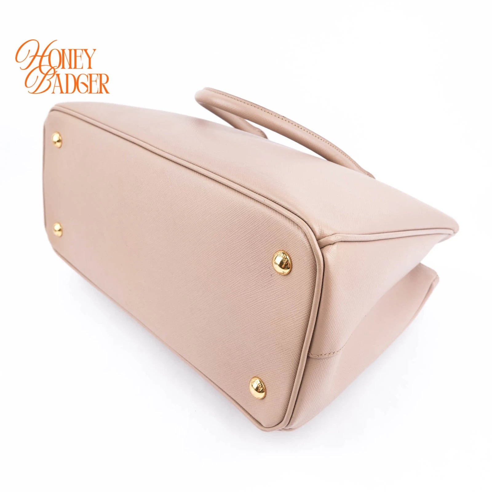 Prada Galleria Medium Saffiano Leather Beige Rank A