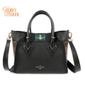 Louis Vuitton On My Side PM Calf Leather/Monogram Black Rank A