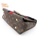 Louis Vuitton Georges BB Monogram Marine Cerise Gold Hardware Rank A