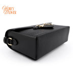 Gucci Horsebit 1955 Leather Shoulder Bag Black Rank S