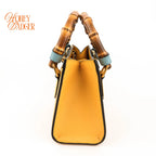 Gucci Diana Mini Leather Yellow Rank S