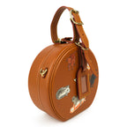 Louis Vuitton Petite Boîte Chapeau Brown Catogram Shoulder Bag