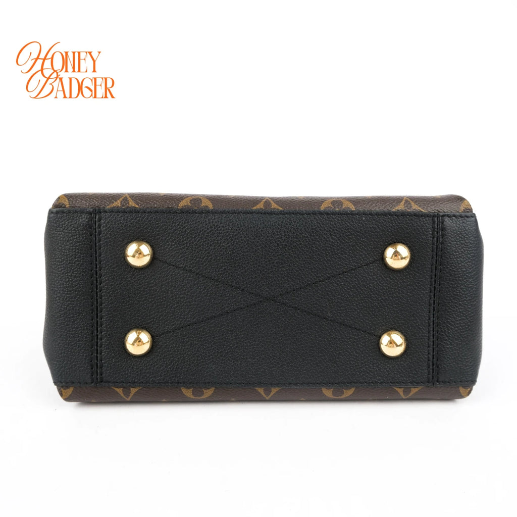 Louis Vuitton Surene Monogram Canvas/Black Leather Rank A