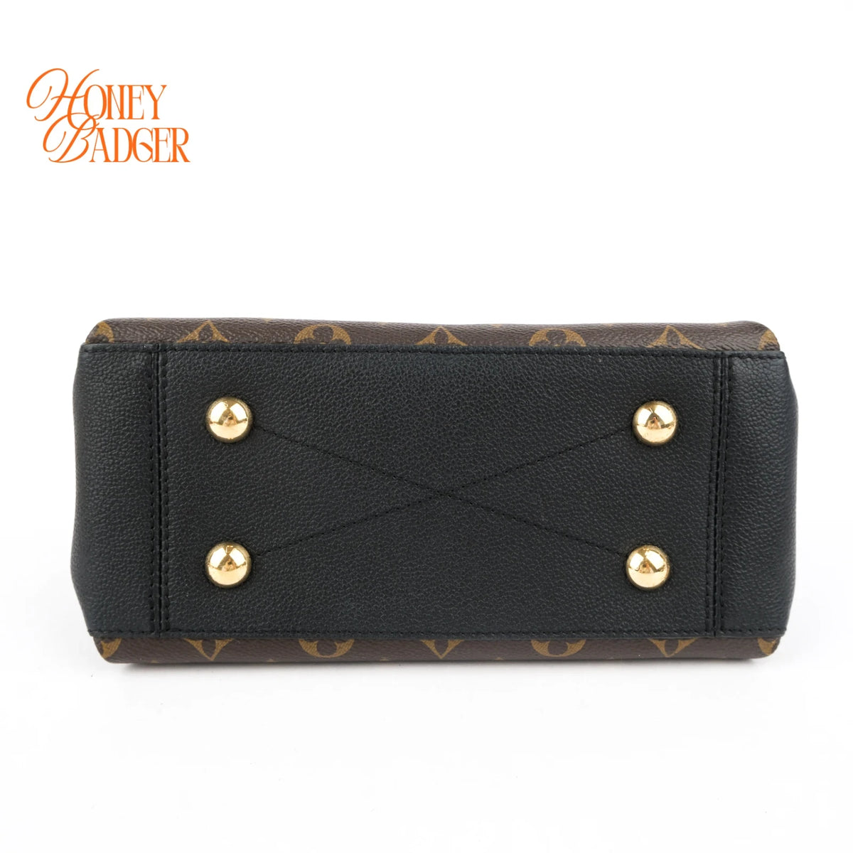 Louis Vuitton Surene Monogram Canvas/Black Leather Rank A