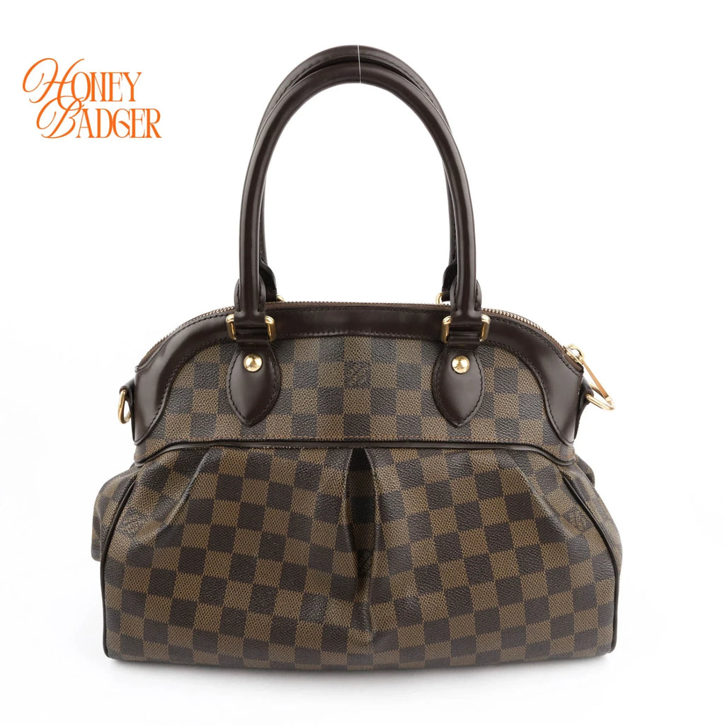 Louis Vuitton Trevi PM Damier Ebene Canvas Rank A