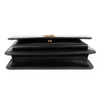 Saint Laurent Sunset Small Leather Black Gold Hardware Rank A