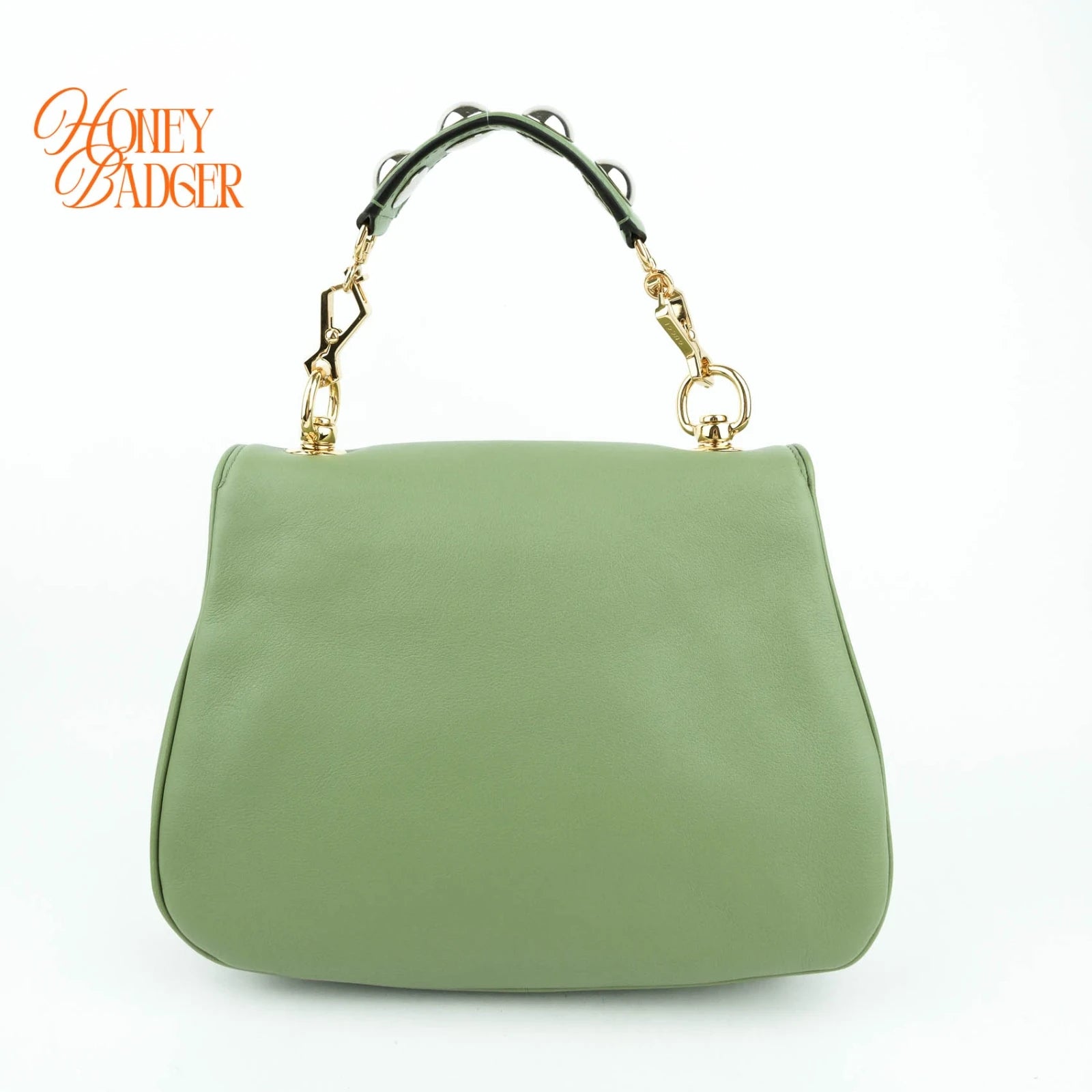 Gucci Blondie Medium Leather Green Rank A