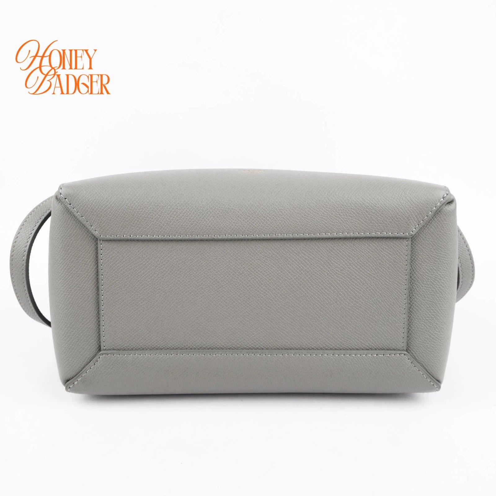 Celine Belt Bag Micro Gray Leather Grade A
