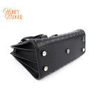 Saint Laurent Sac de Jour Nano Studs Black 2Way Handbag T3474 Rank A
