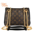 Louis Vuitton Surene Monogram Canvas/Black Leather Rank A