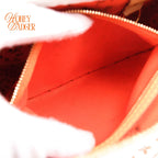 Louis Vuitton x Grace Coddington Speedy Bandoulière 30 Catogram White Orange Rank S