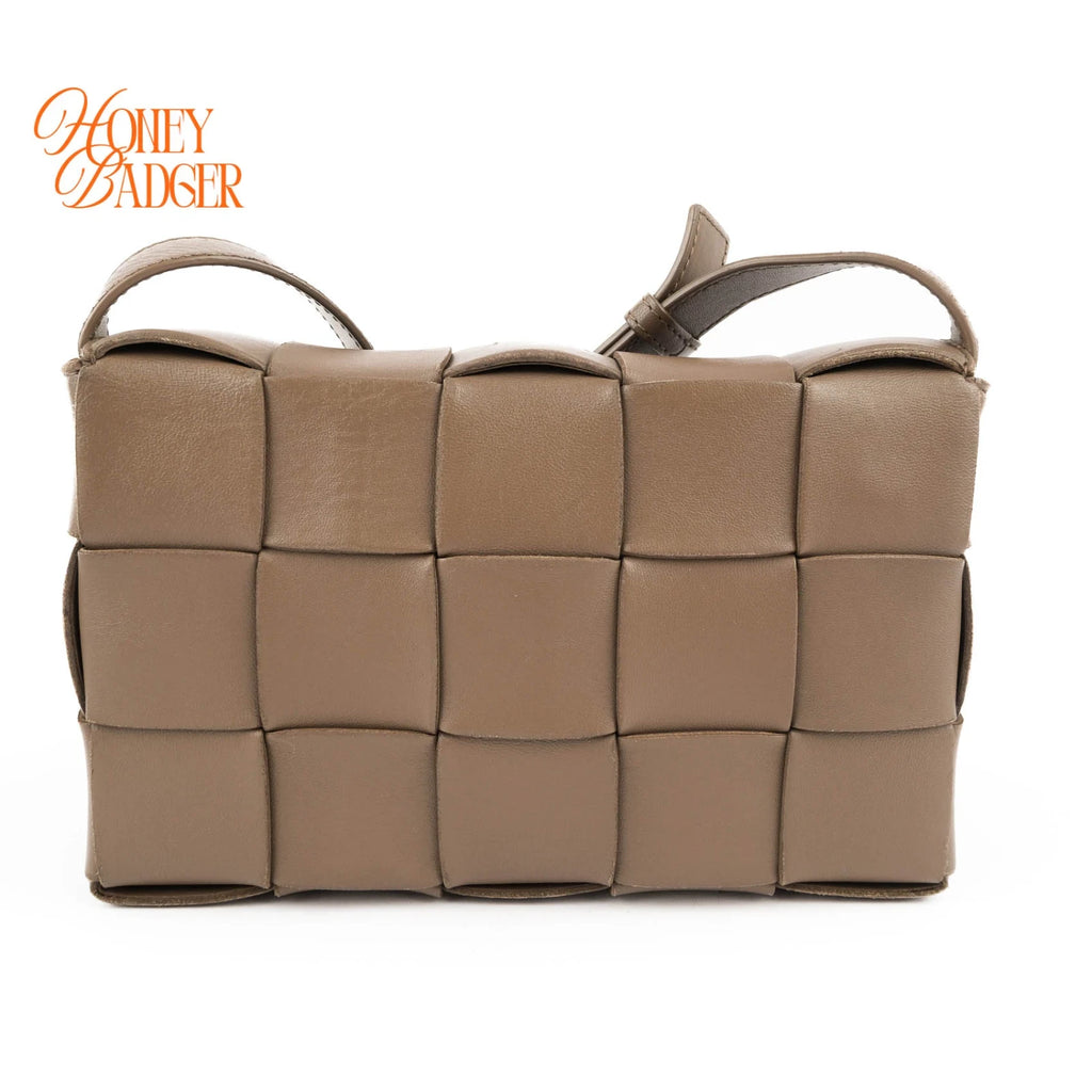 Bottega Veneta Padded Cassette in Brown Lambskin — Vintage Tokyo