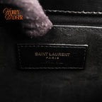 Saint Laurent Sunset Medium Leather Black Rank A