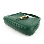 Gucci Jackie 1961 Mini Leather Emerald Green Gold Hardware Rank S