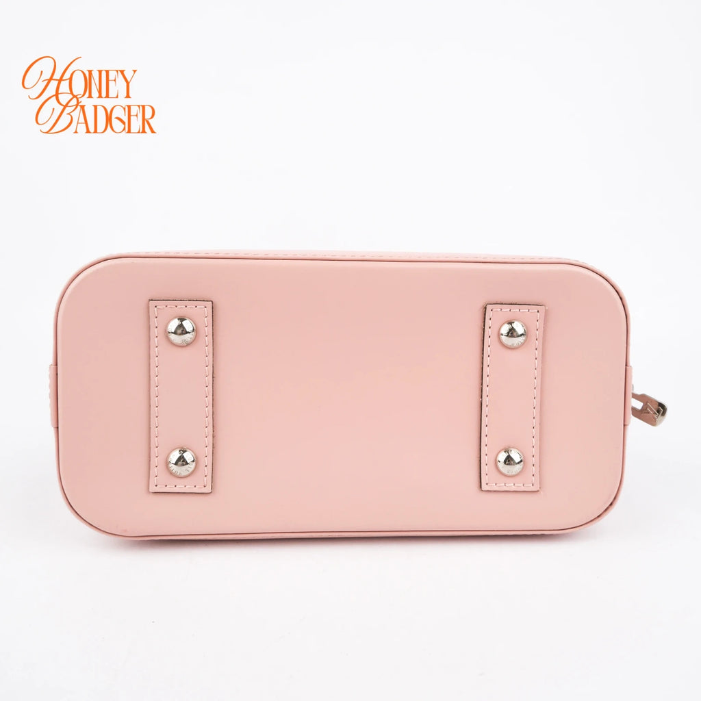Louis Vuitton Alma BB Epi Leather Rose Ballerine Rank AB