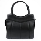 Gucci Petit GG Large Black Leather 2Way Handbag 745918 Rank A